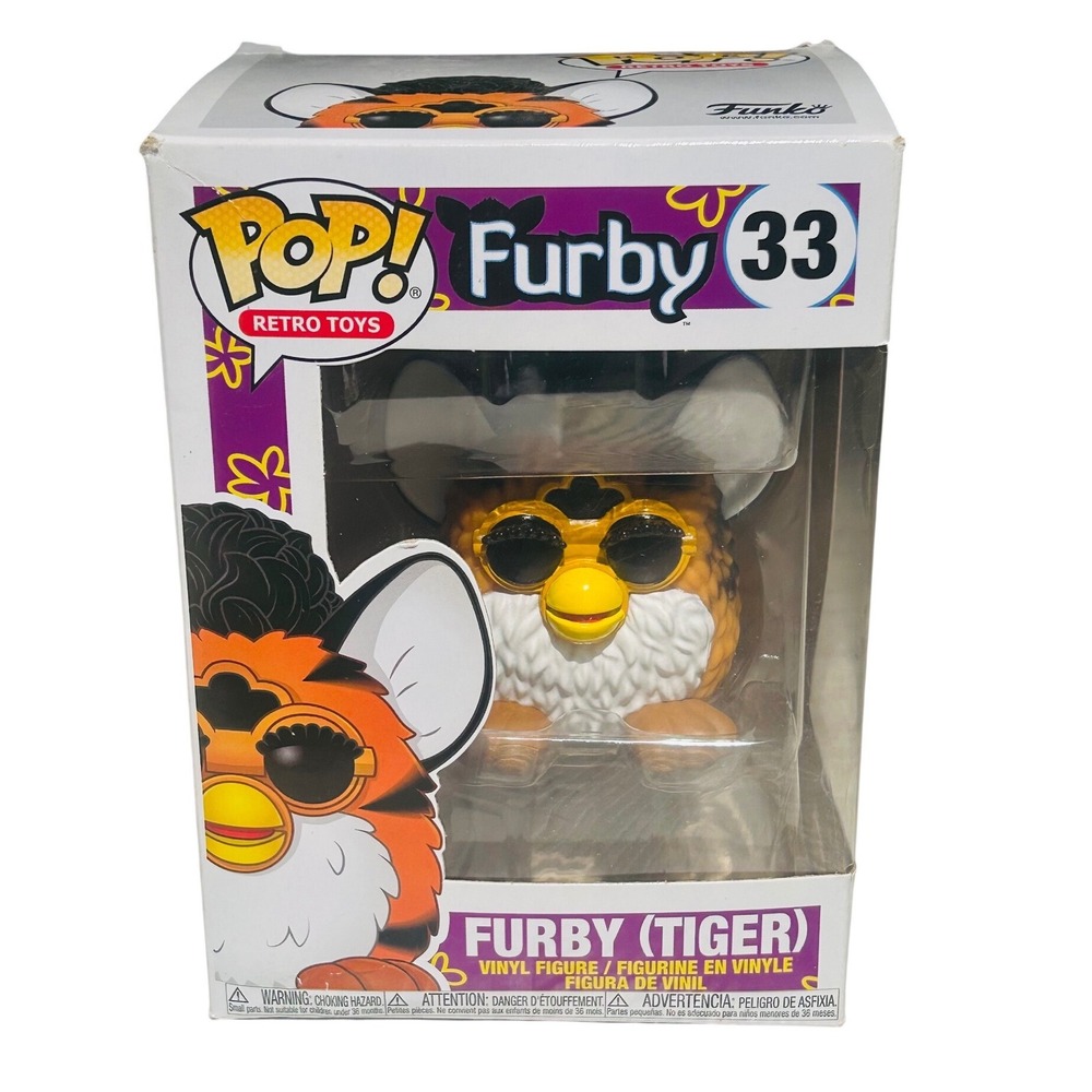 Funko Pop Retro Toys Furby Tiger Vinyl Figure 33 Nostalgic Collectible Toy